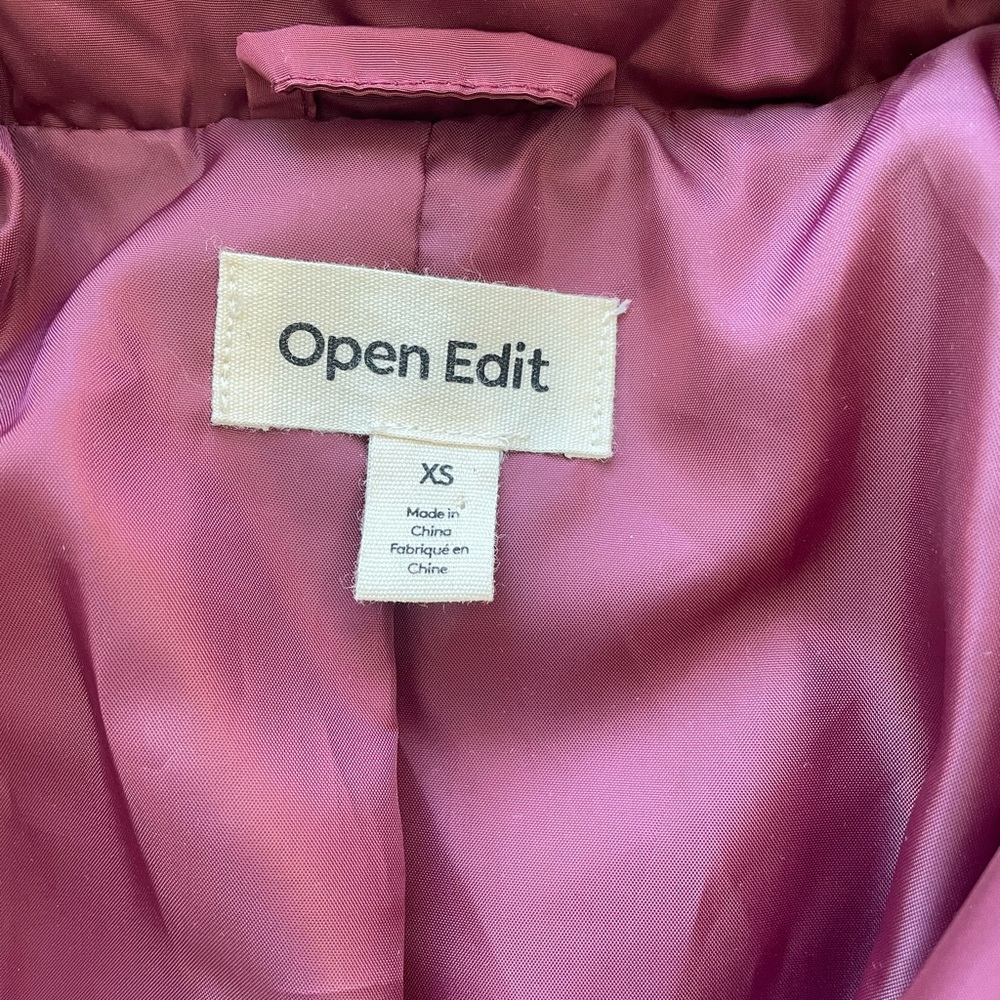 Open edit bomber jacket - Picture 3 of 3